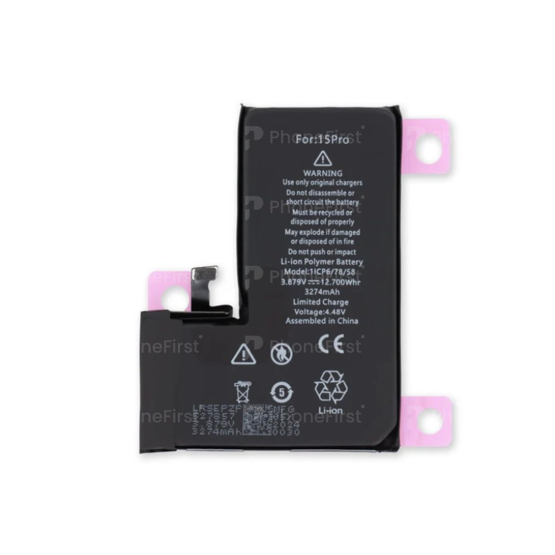 Apple iPhone 15 Pro Dignosable ColorX Battery