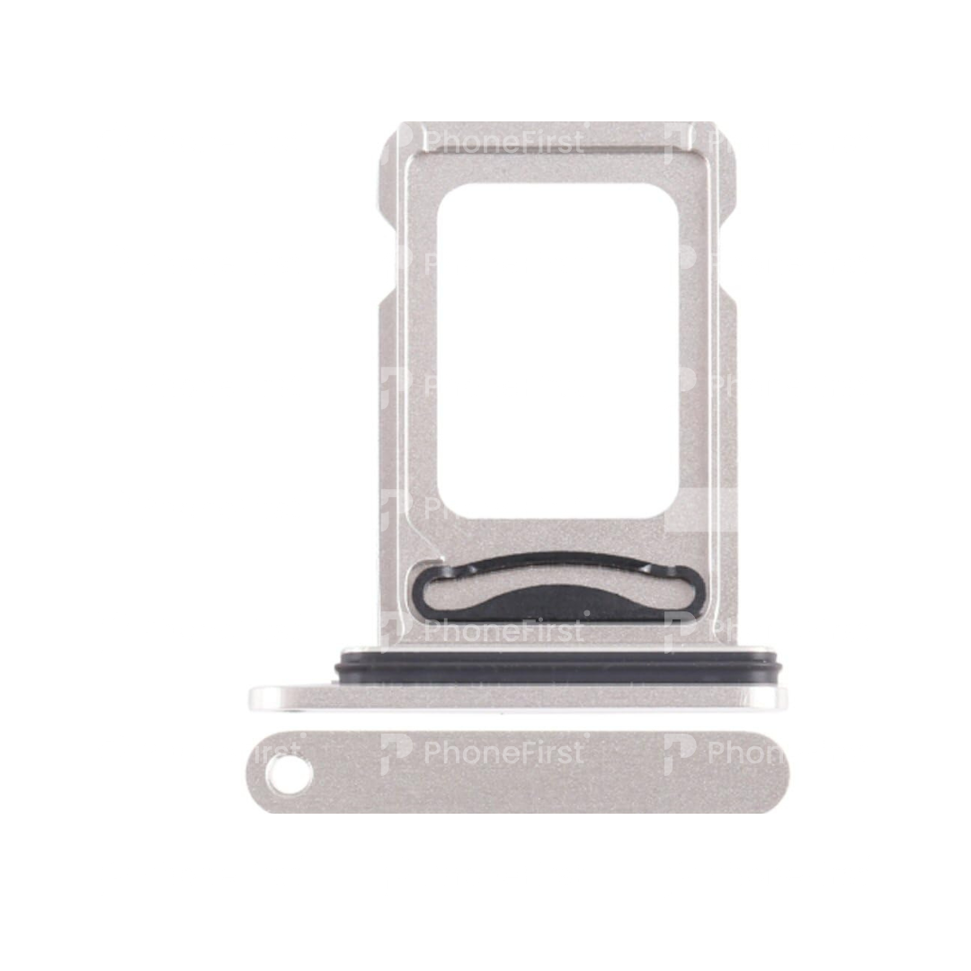 Apple iPhone 15 Pro Max - Sim Tray White Titanium