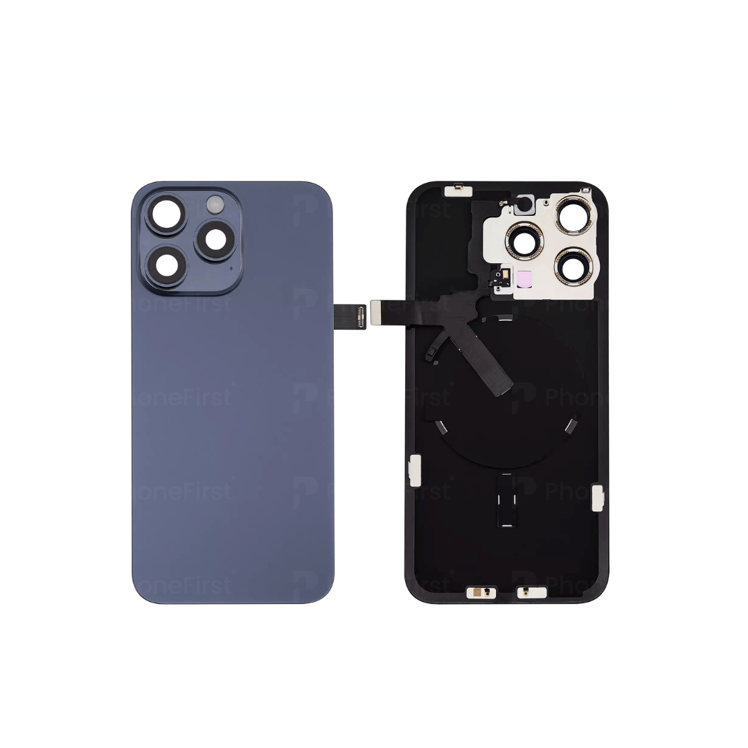 Apple iPhone 15 Pro Max - Battery Back With Wireless Coil Blue Titanium