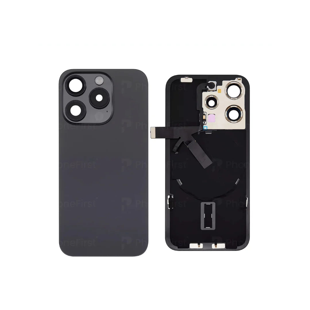 Apple iPhone 15 Pro - Pulled Original Battery Back With Wireless Coil Black Titanium