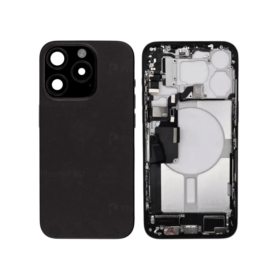 Apple iPhone 15 Pro - Pulled Original Housing With Parts Black