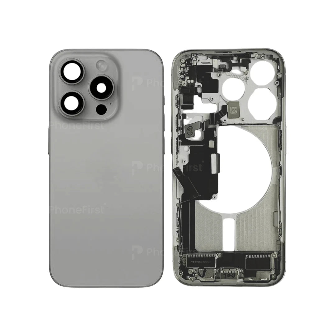 Apple iPhone 15 Pro - Pulled Original Housing With Parts Natural