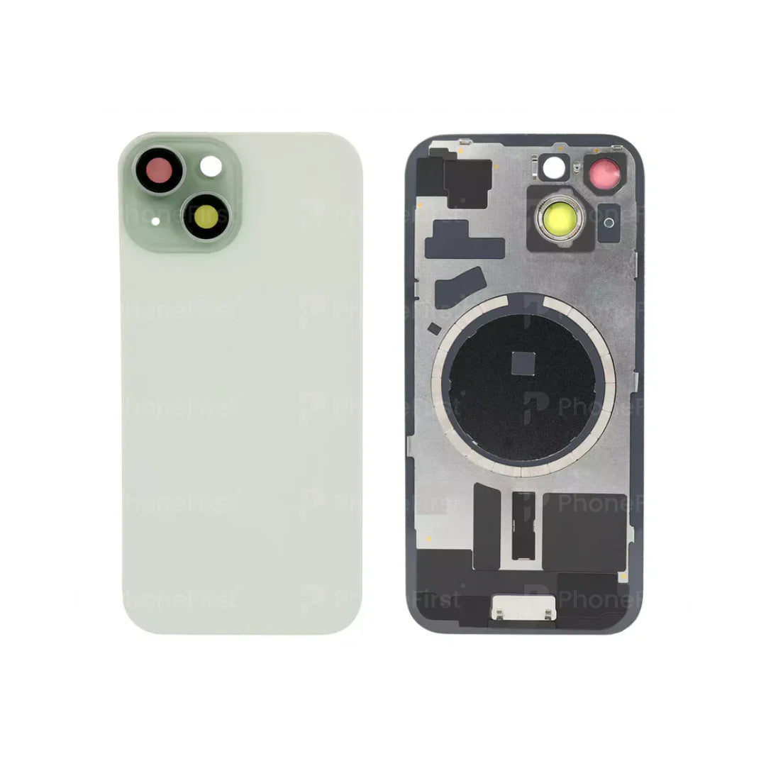 Apple iPhone 15 - Pulled Original Battery Back With Magnet Green