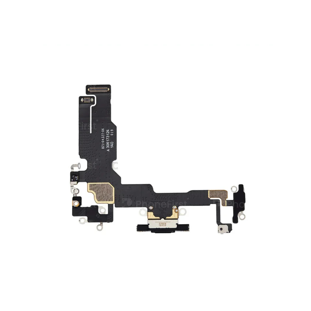 Apple iPhone 15 - Pulled Original Charging Flex Black