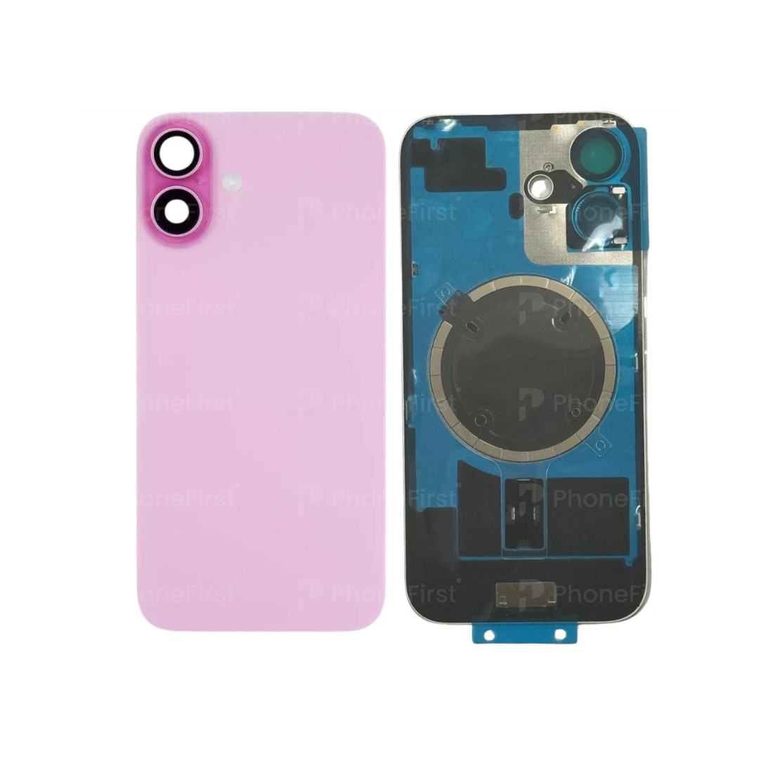 Apple iPhone 16 - Battery Back With Magnet Pink