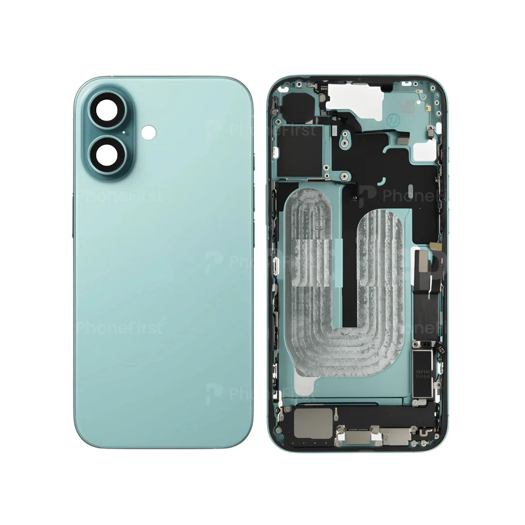 Apple iPhone 16 Plus - Pulled Original Housing With Parts Teal