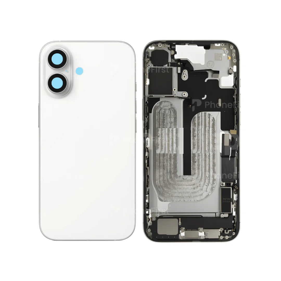 Apple iPhone 16 Plus - Pulled Original Housing With Parts White