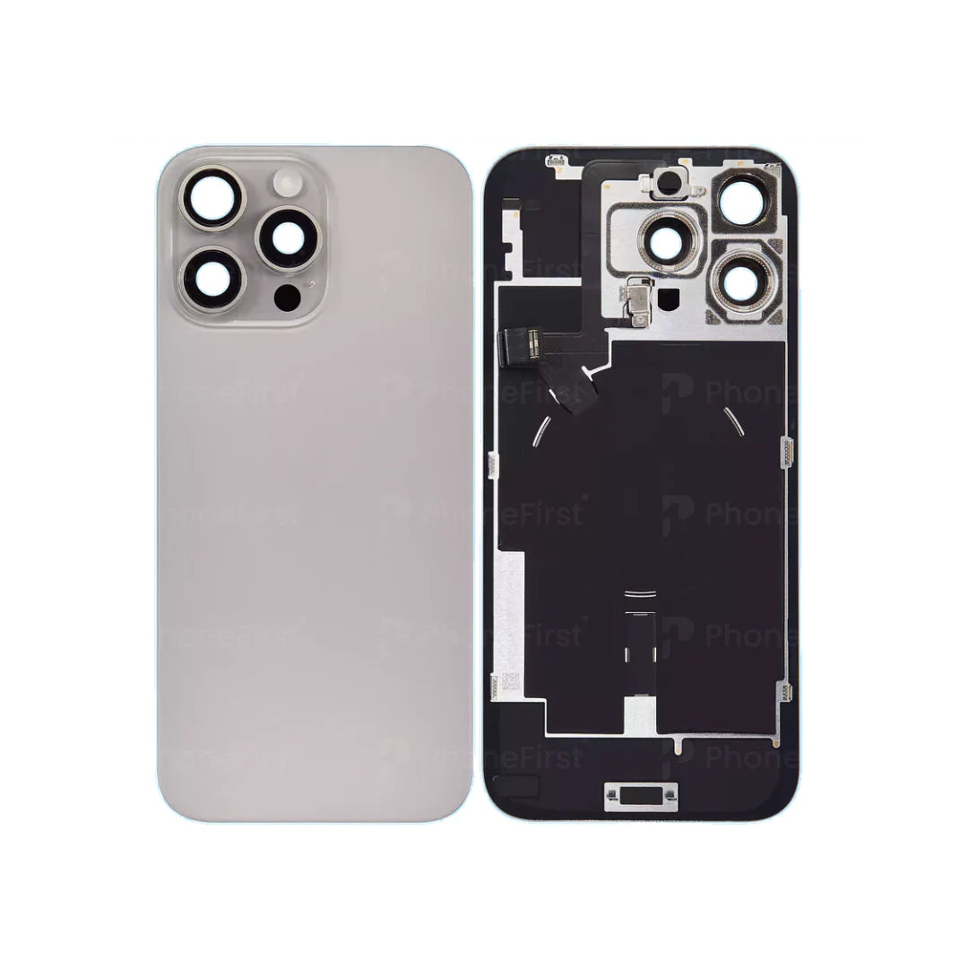 Apple iPhone 16 Pro Max - Pulled Original Battery Back With Wireless Coil Natural Titanium