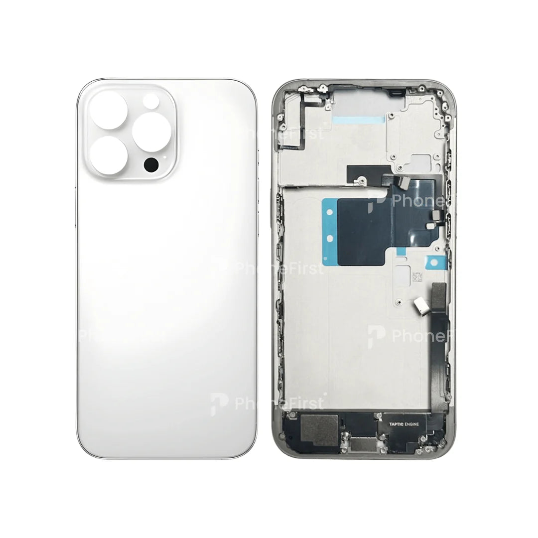 Apple iPhone 16 Pro Max - Pulled Original Housing With Parts White