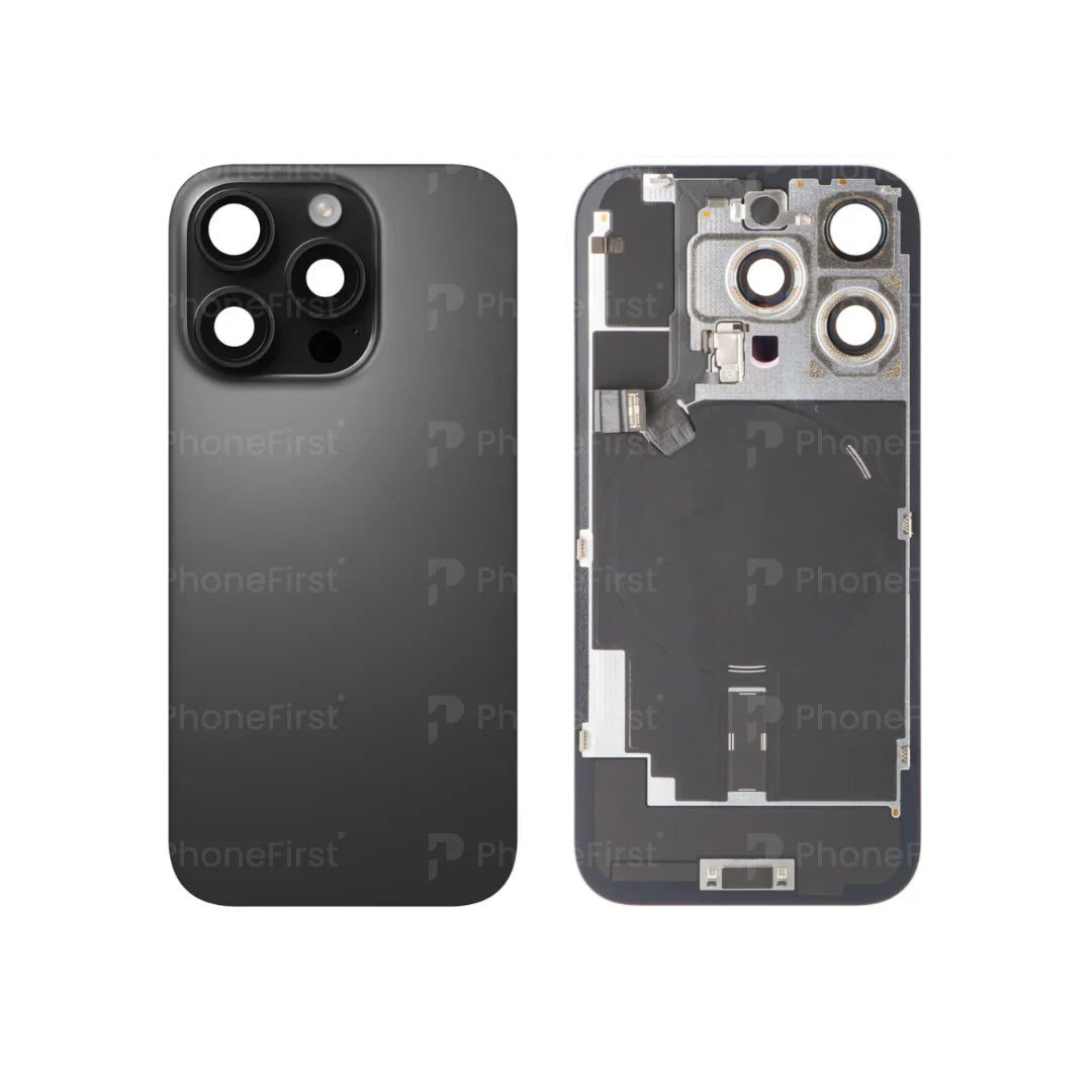 Apple iPhone 16 Pro - Pulled Original Battery Back With Wireless Coil Black Titanium