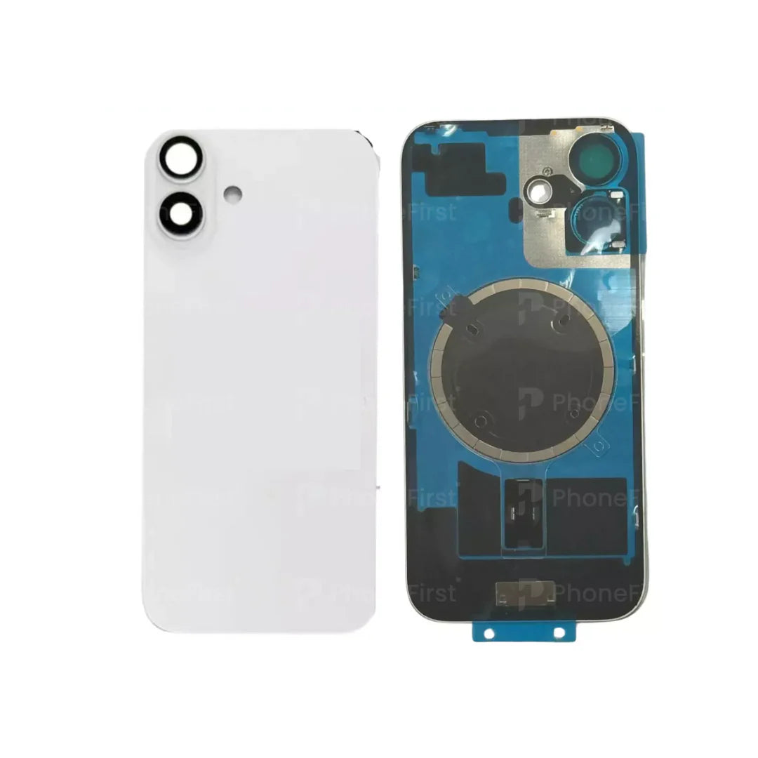 Apple iPhone 16 - Pulled Original Battery Back With Magnet White