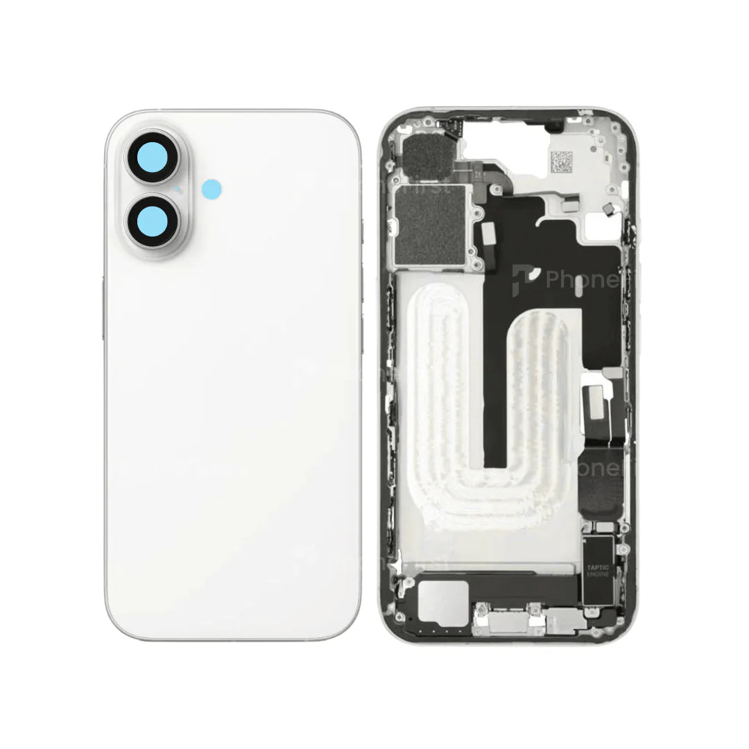 Apple iPhone 16 - Pulled Original Housing With Parts White