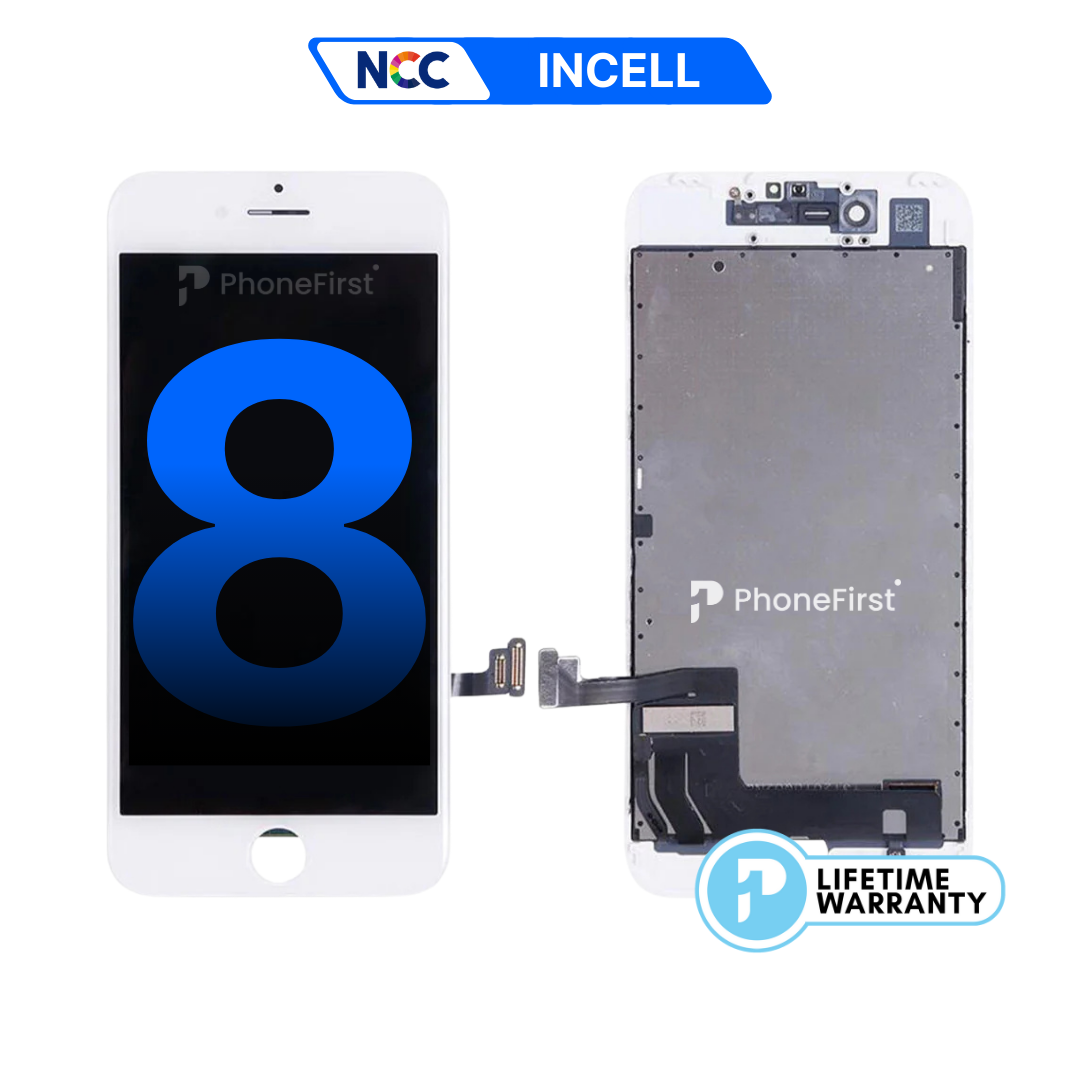 Apple iPhone 8 LCD NCC Prime White