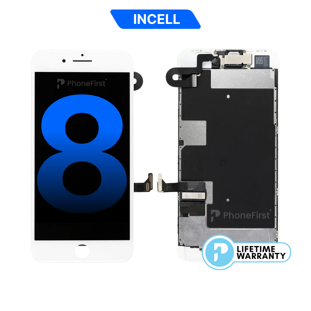 Apple iPhone 8 LCD (N/F) High Quality White