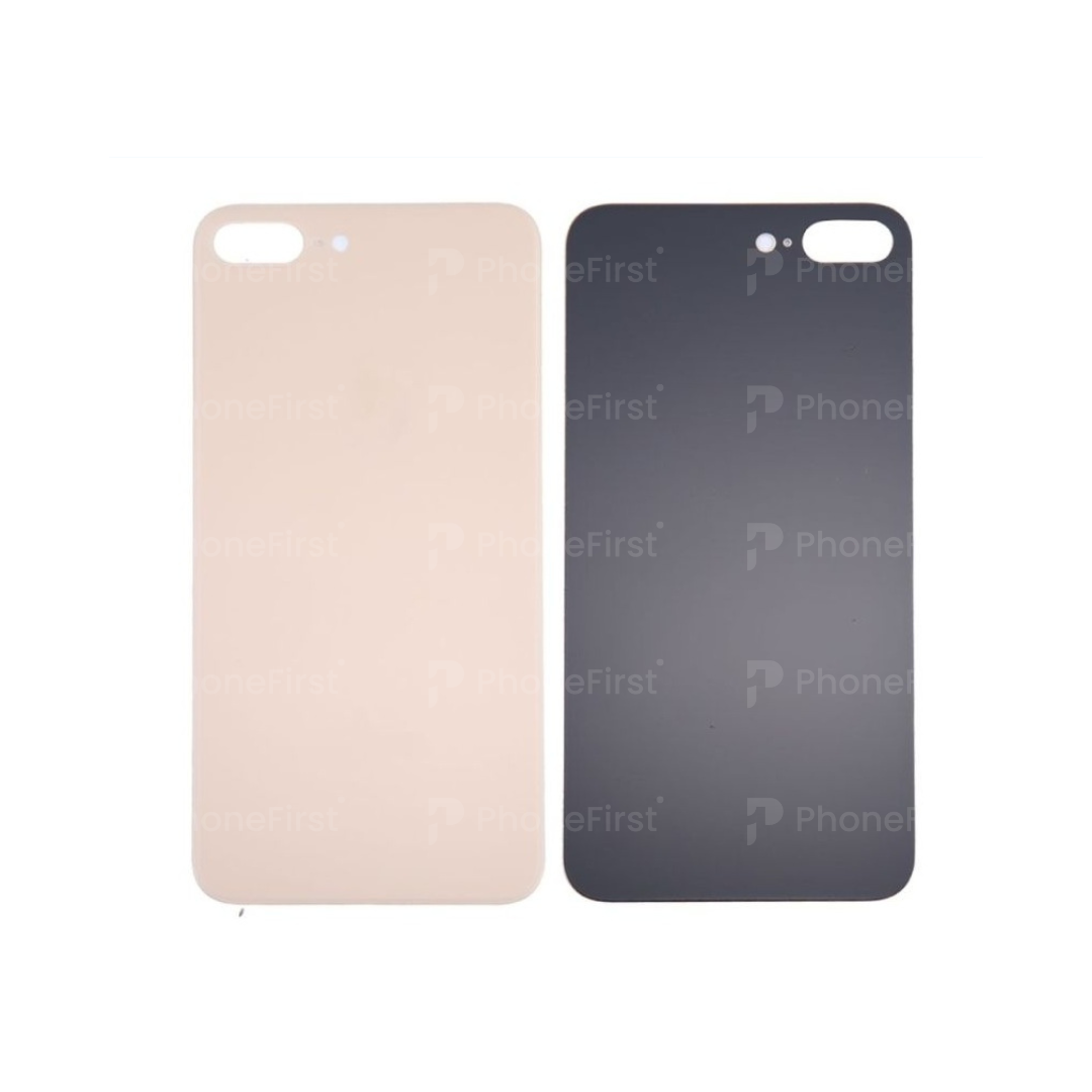 Apple iPhone 8 Plus - Battery Back Big Hole Gold Nparts Advance