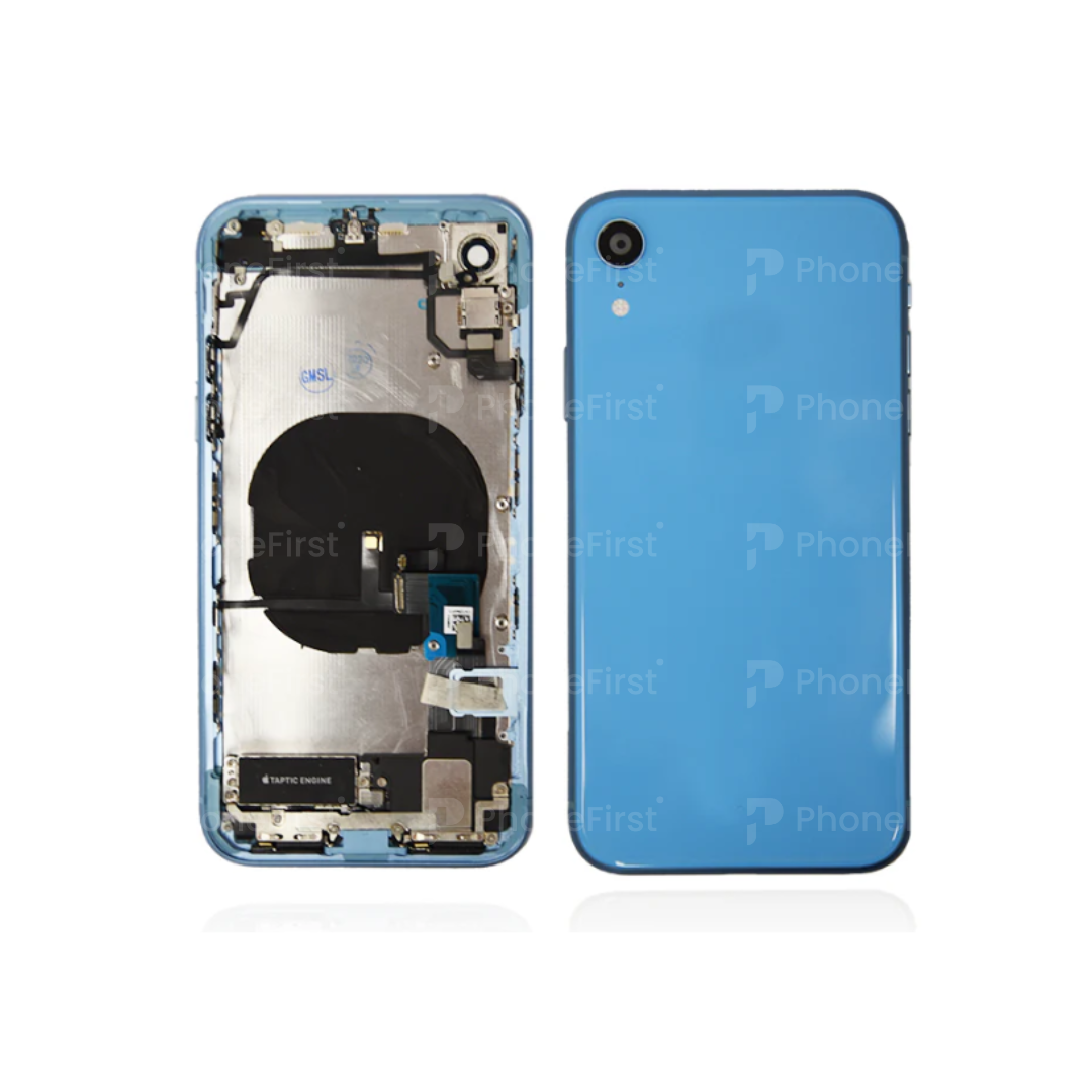 Apple iPhone XR Housing with Parts 100 % Original Grade C Blue