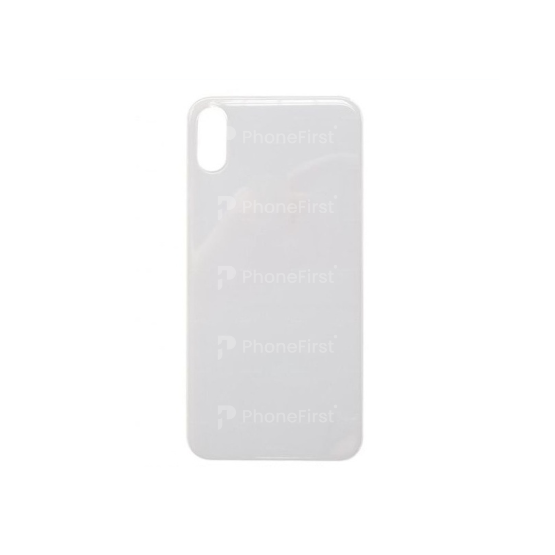 Apple iPhone X - Nparts Advance Battery Back Big Hole White