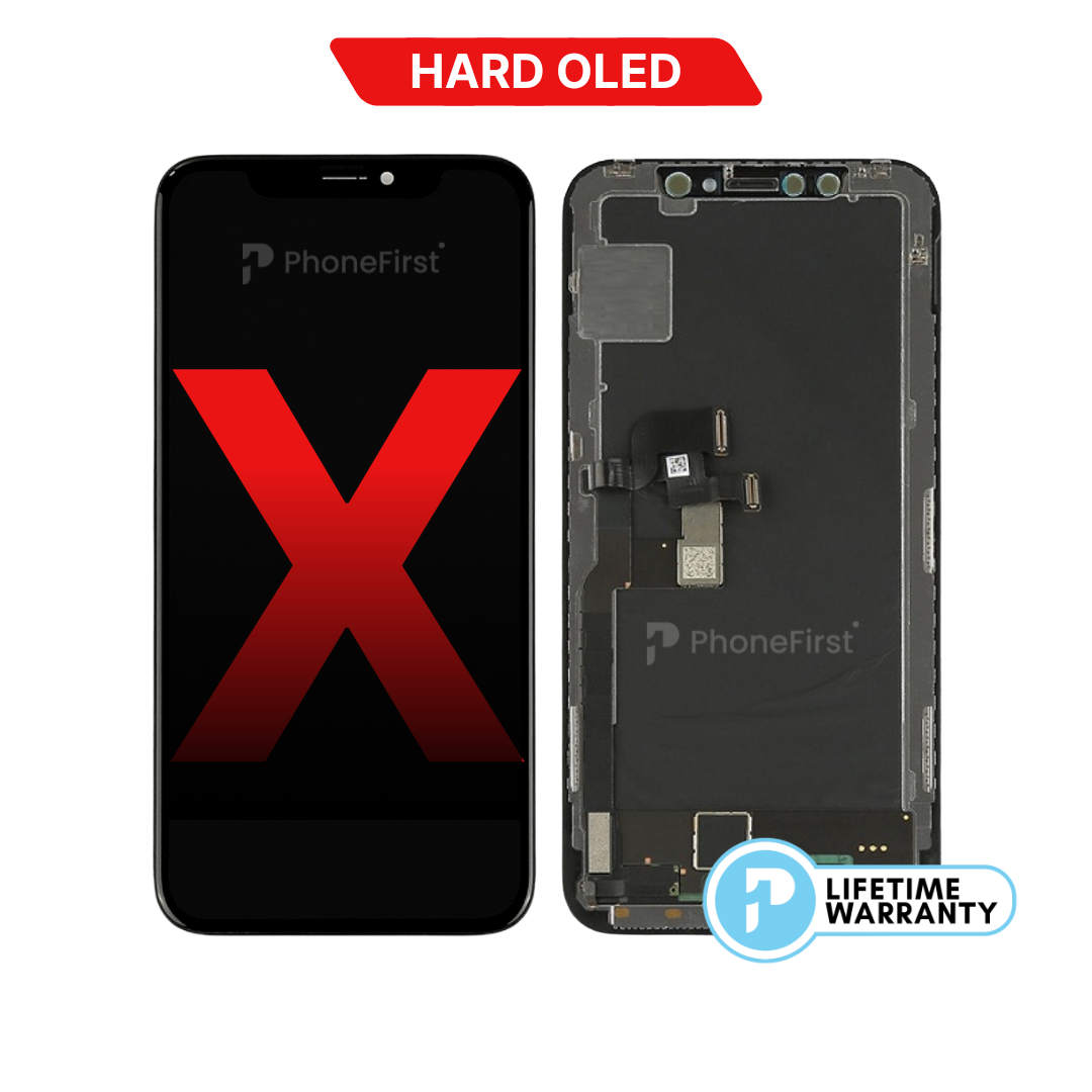 Apple iPhone X LCD With Digitiser (N/F) Hard OLED FX5