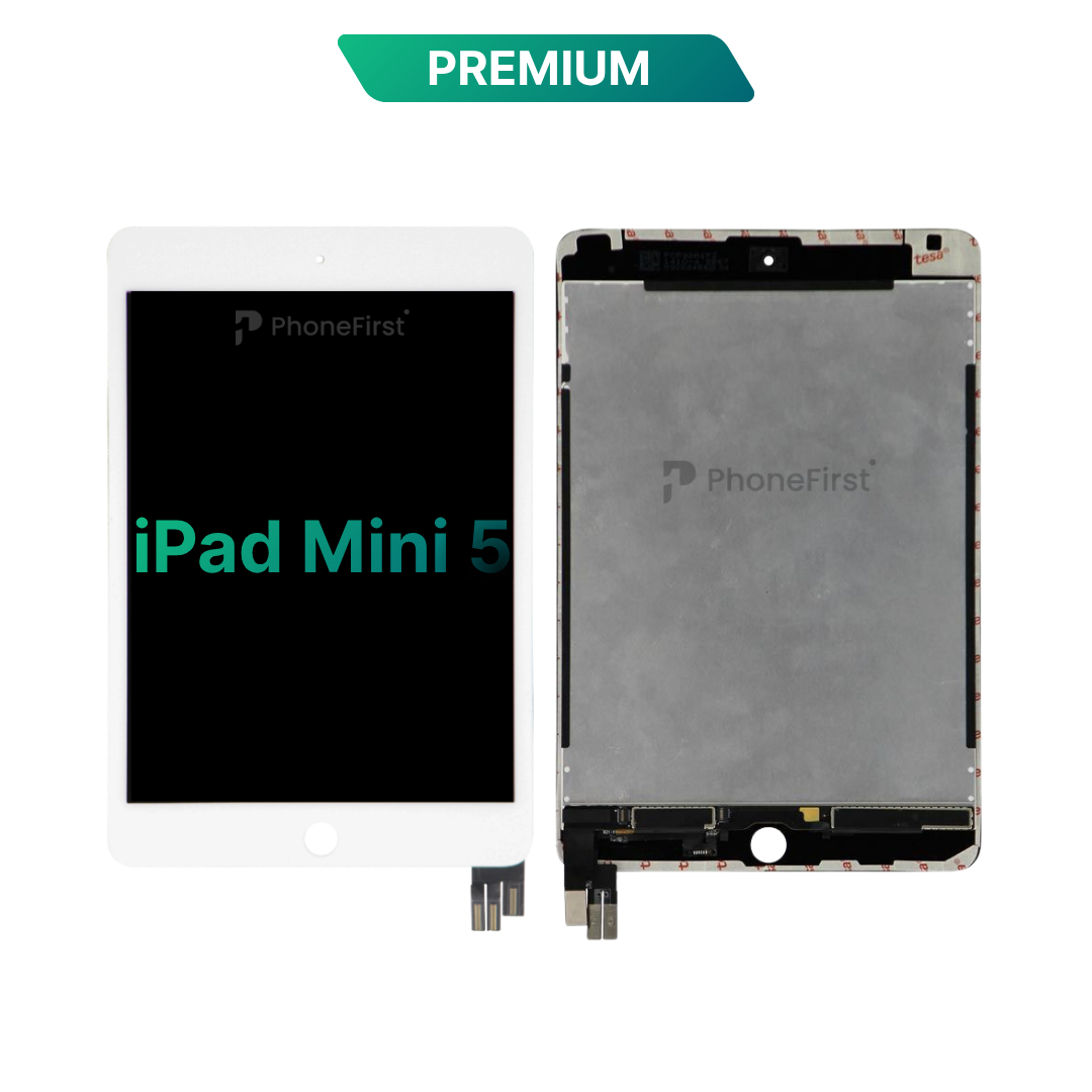 Apple iPad Mini 5 LCD Assembly Premium (With Sleep Sensor) White