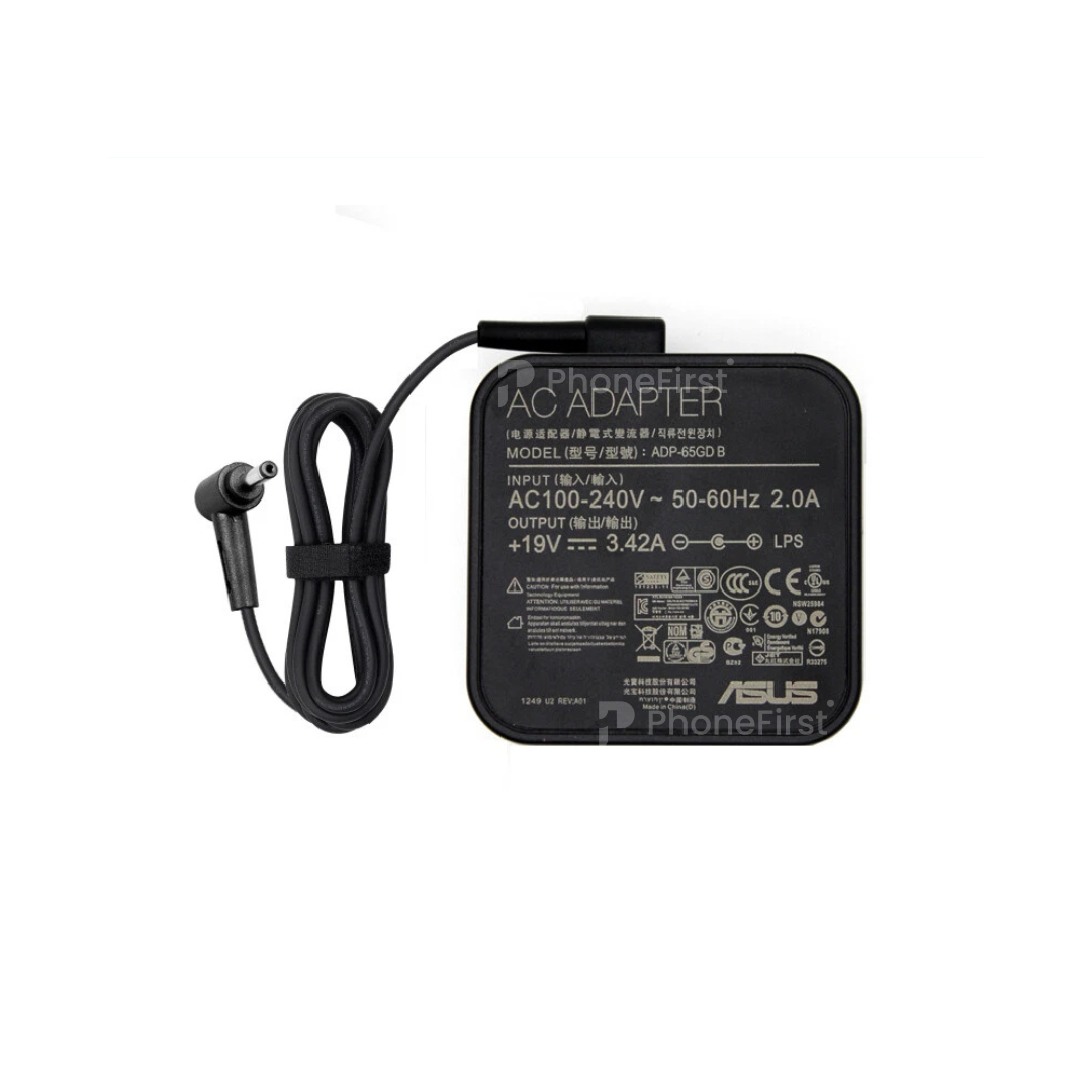 Asus 4.0*1.35 Laptop Charger 3.42A 65W (With Power Cable)