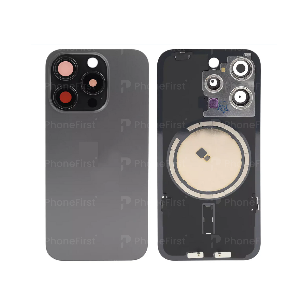 Apple iPhone 15 Pro - Battery Back With Magnet Black Titanium