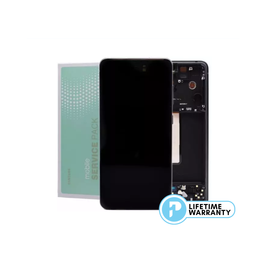 Samsung S21 FE G990 LCD (W/F) Service Pack Graphite/Black