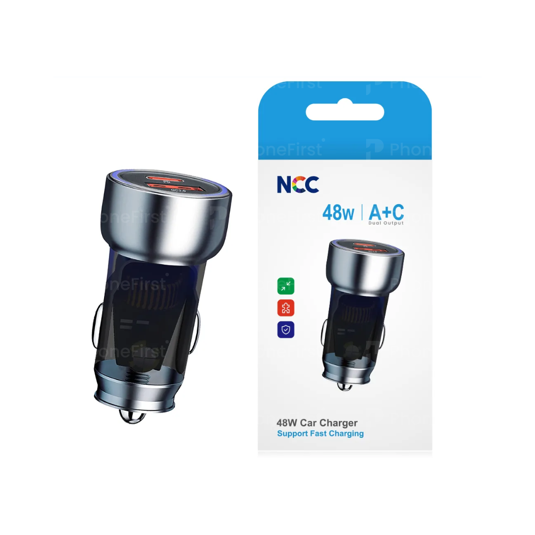 NCC Car Charger R10 48W Fast Charging