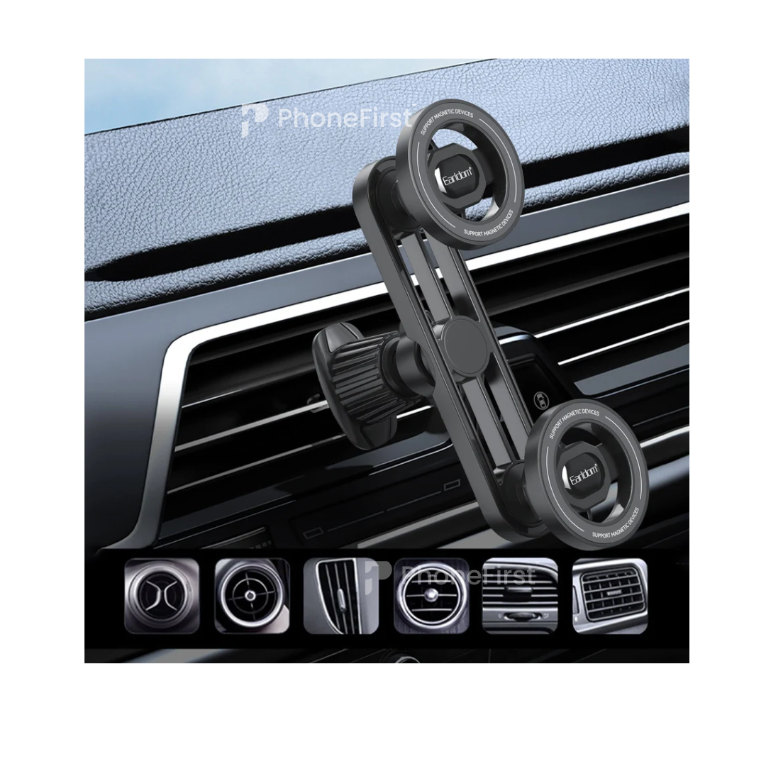 Earldom Double-Phone Magnetic Car Holder EH310