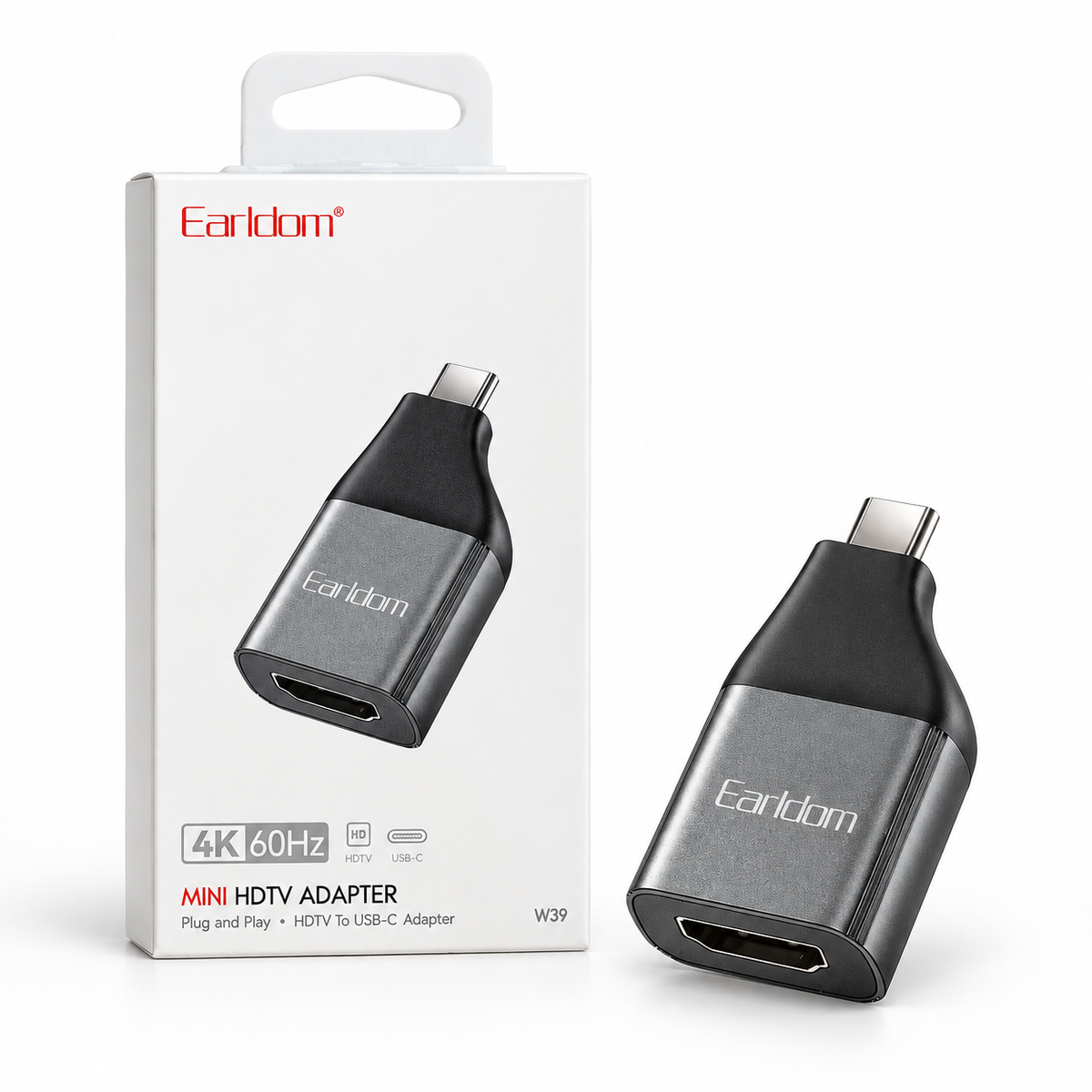 Earldom Mini HDTV Adapter 4K W39