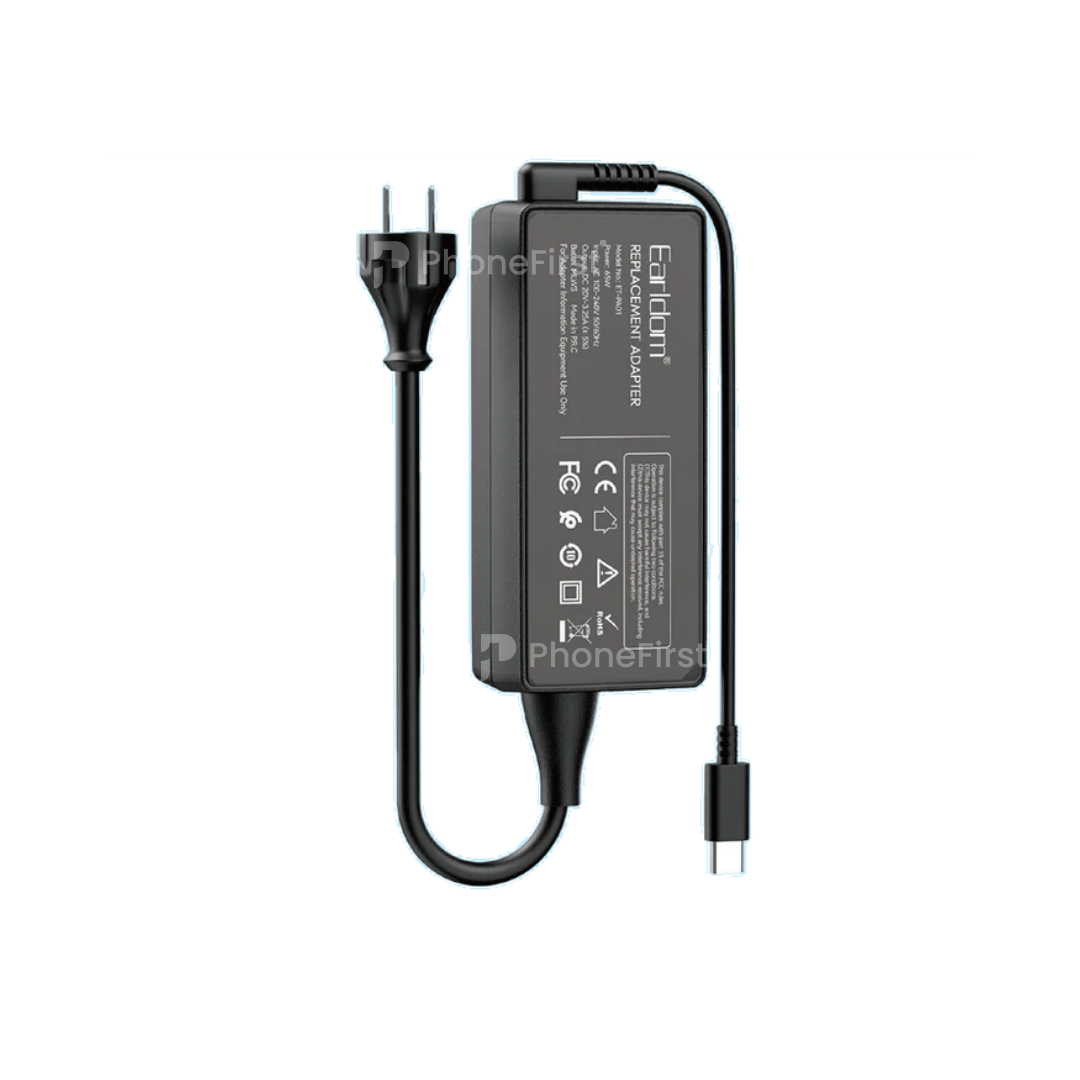 Earldom USB-C Laptop Power Adapter PA01 UK 65W