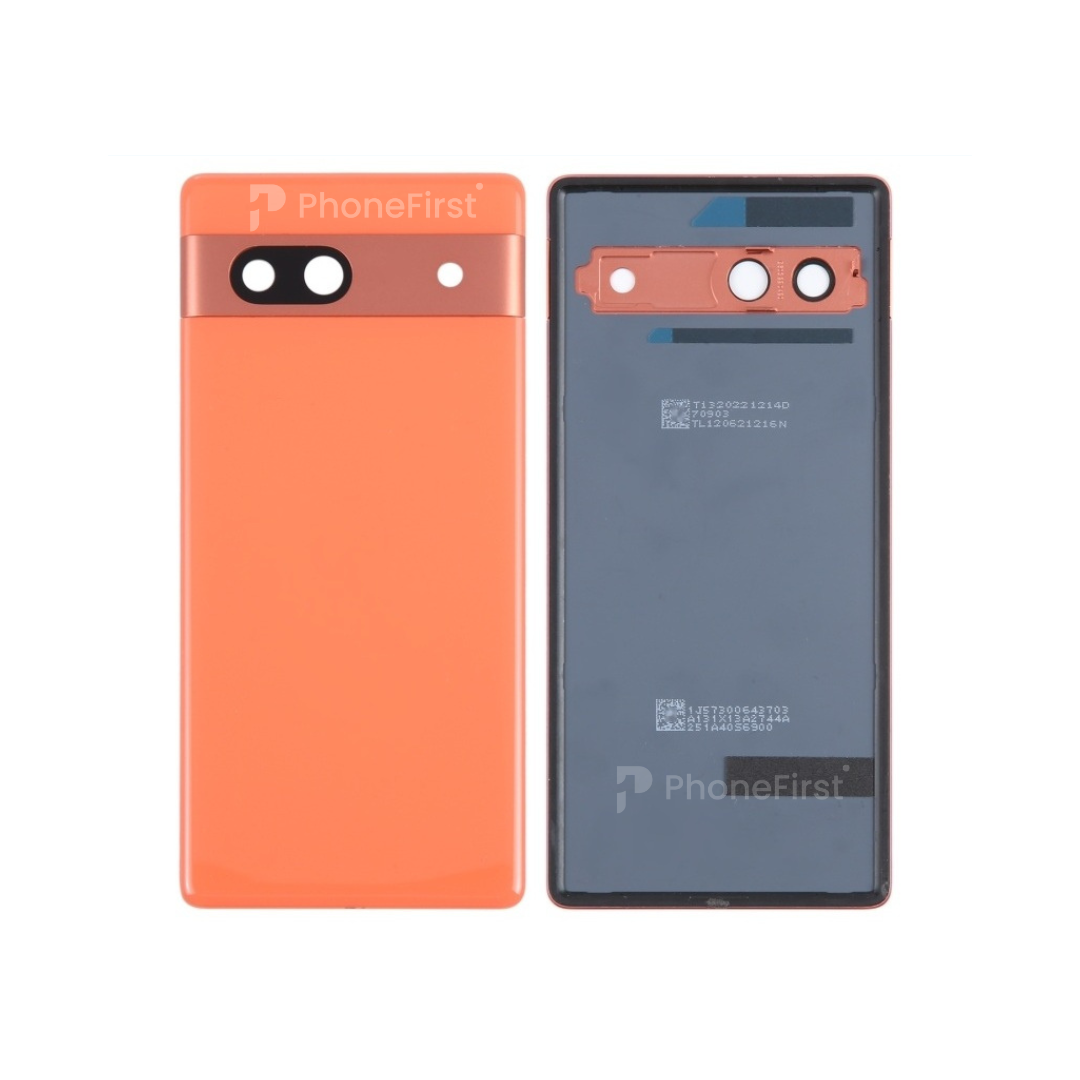 Google Pixel 7A - Battery Back With Lens Coral