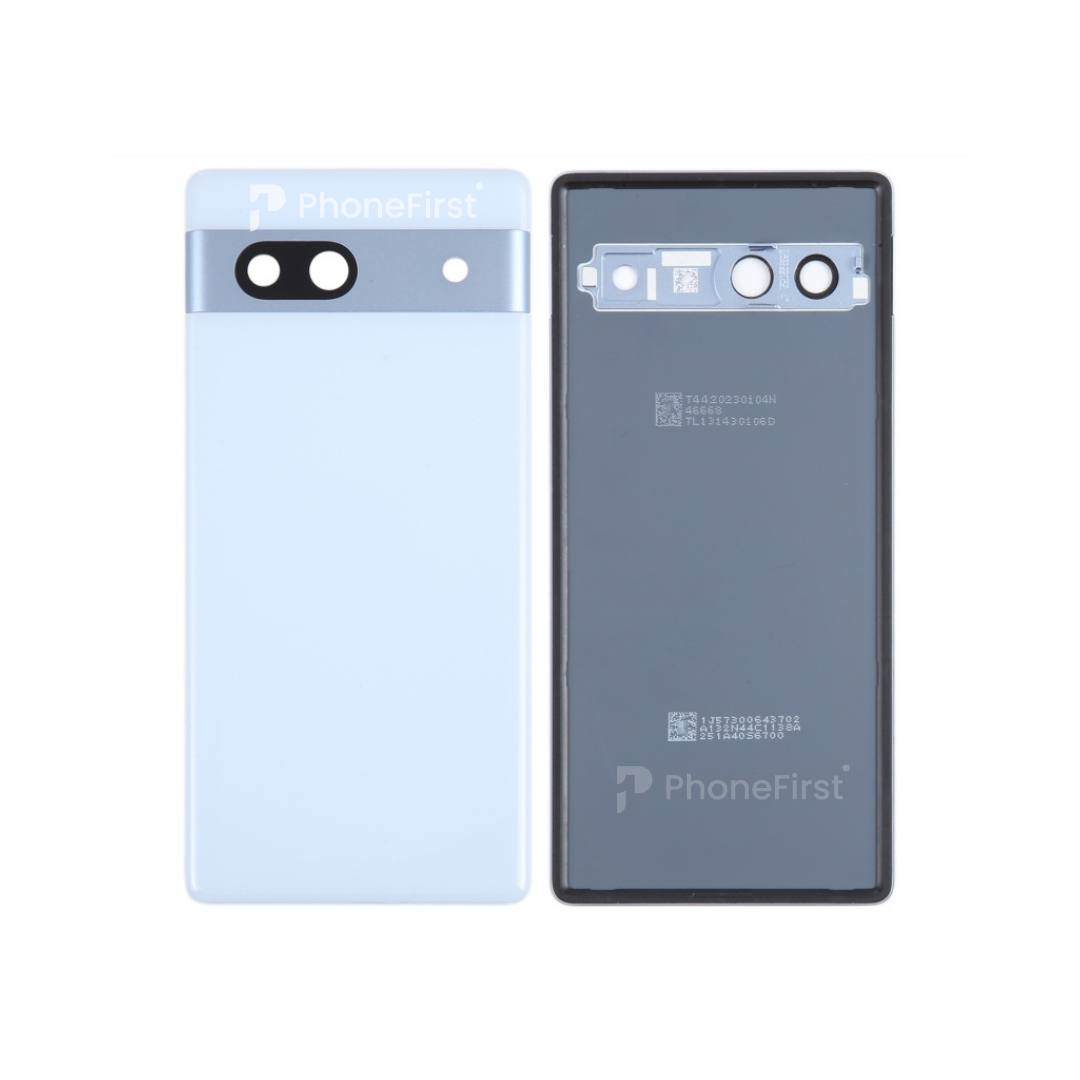 Google Pixel 7A - Battery Back With Lens Sea