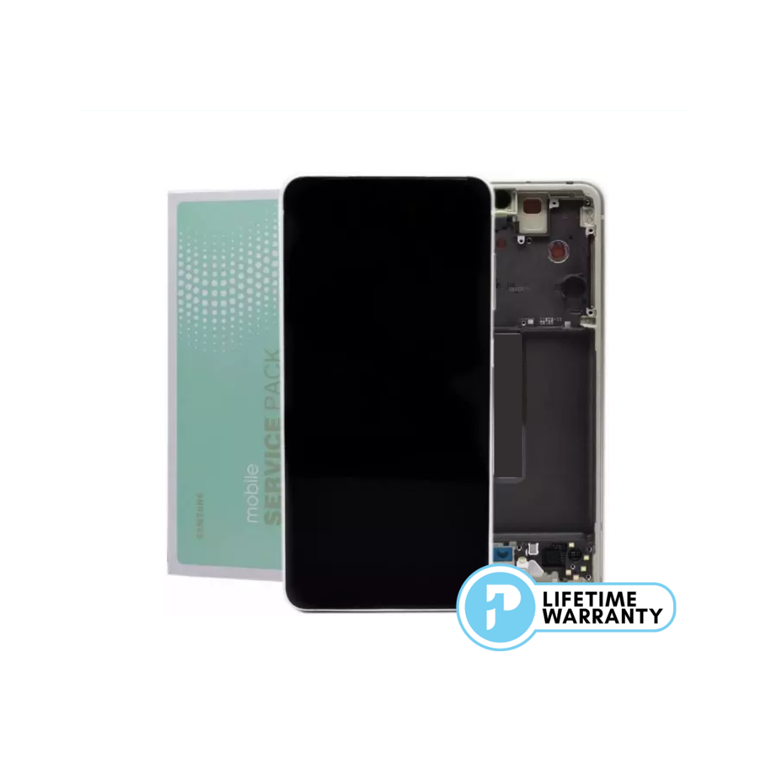 Samsung S21 FE G990 LCD (W/F) Service Pack Green
