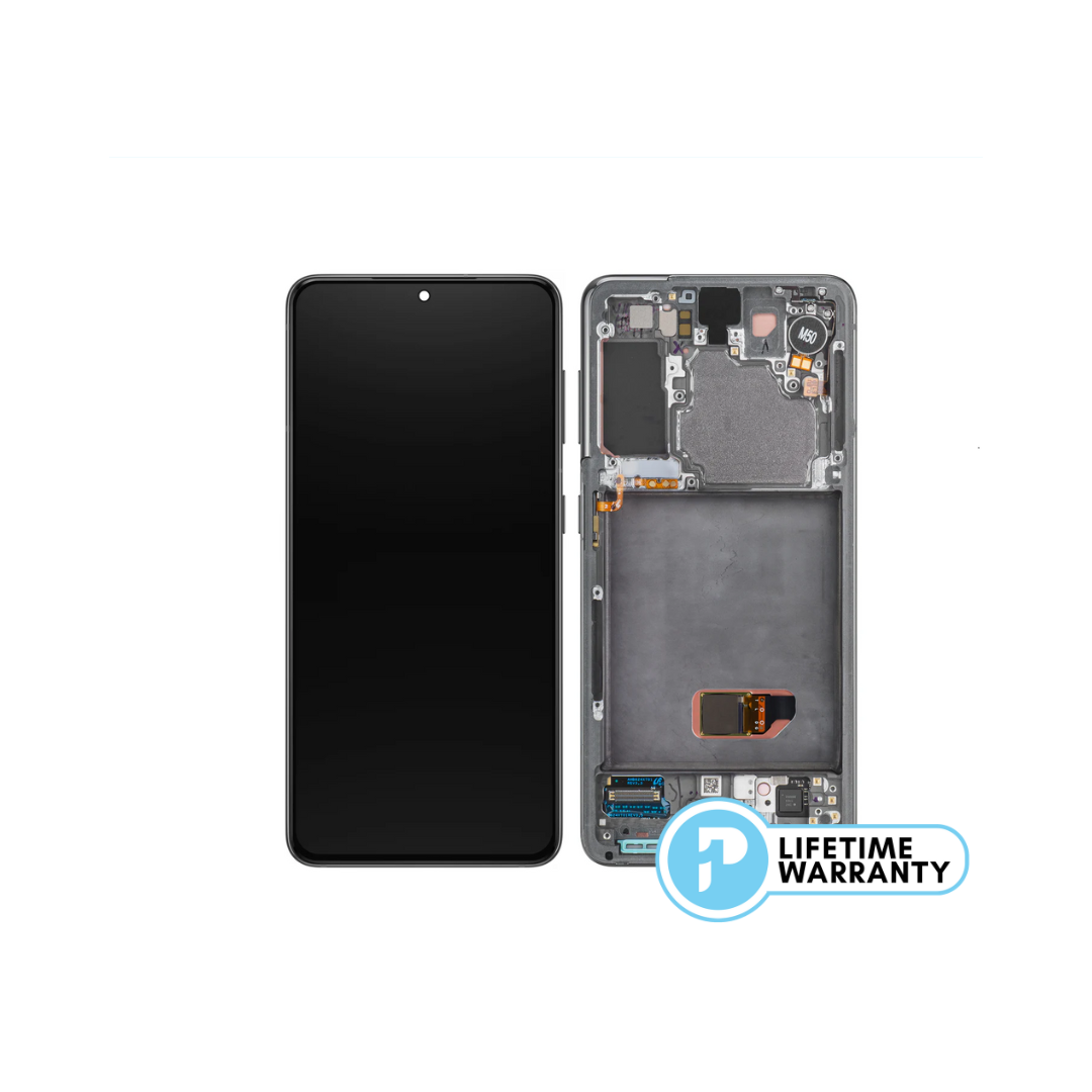 Samsung S21 G991 LCD (W/F) Service Pack Gray