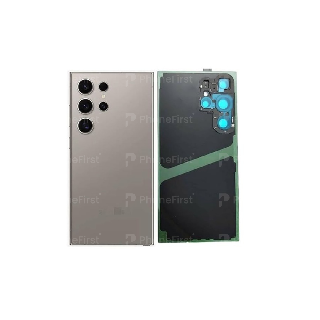 Samsung S24 Ultra S928 -Battery Back With Lens Titanium Gray