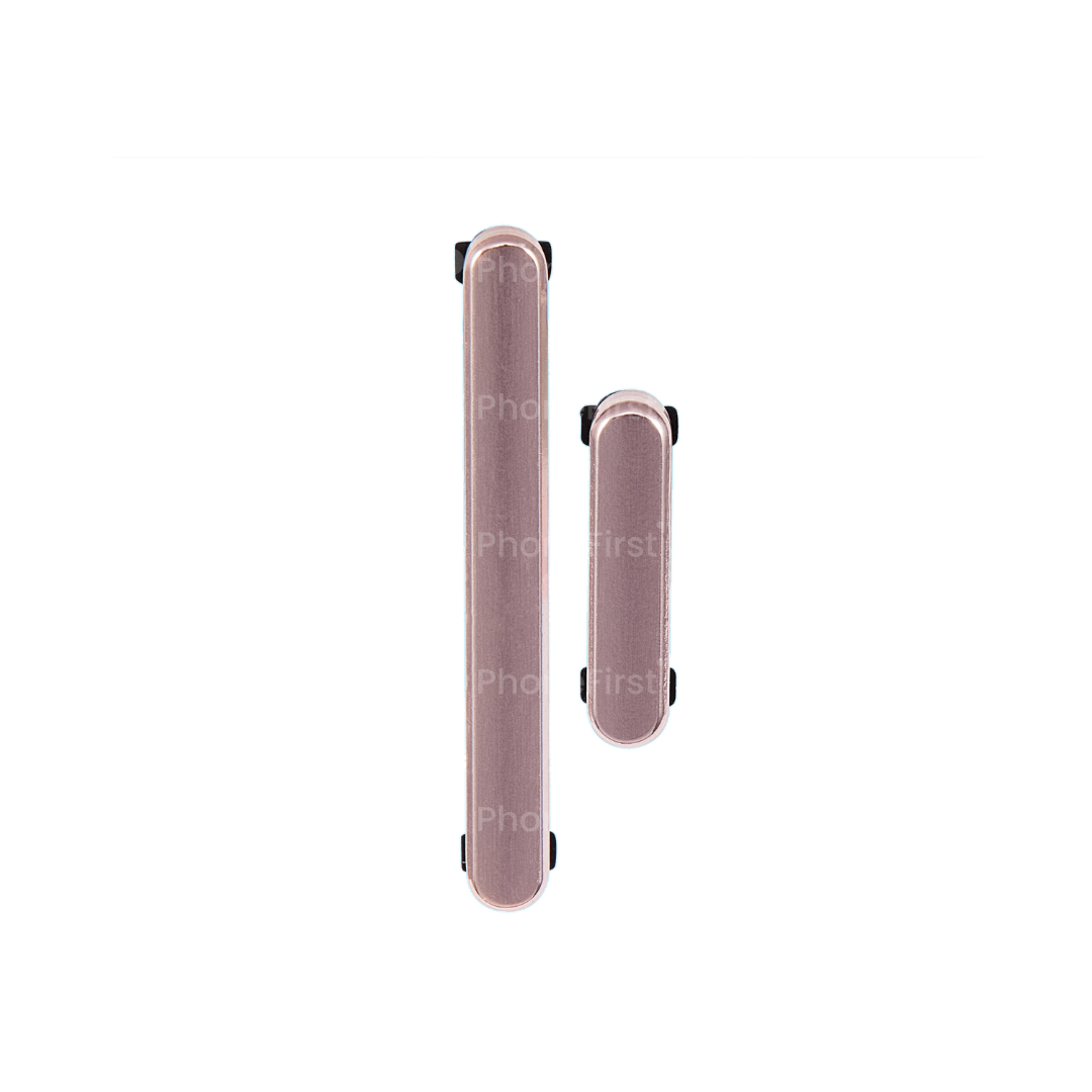 Samsung S22 S901 - Hard Buttons Power & Volume Pink Gold