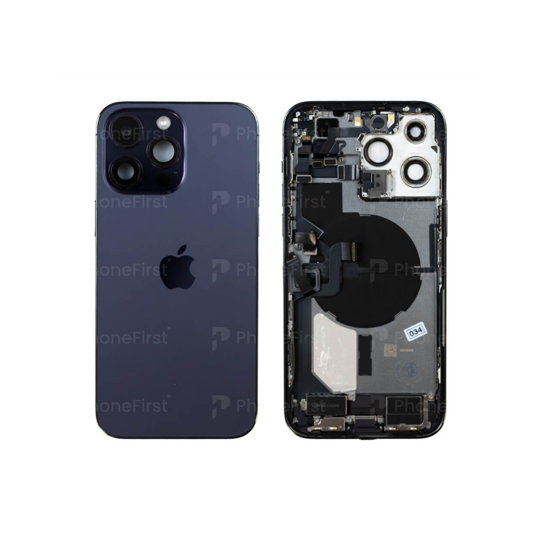 Apple iPhone 14 Pro Max Housing with Parts 100 % Original Grade B Deep Purple
