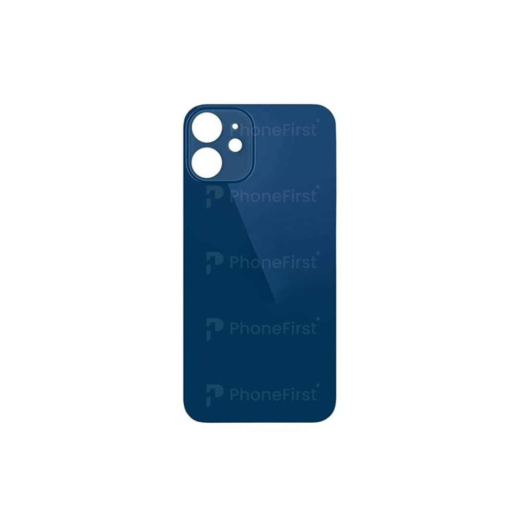 Apple iPhone 12 - Battery Back Big Hole Nparts Advance Blue