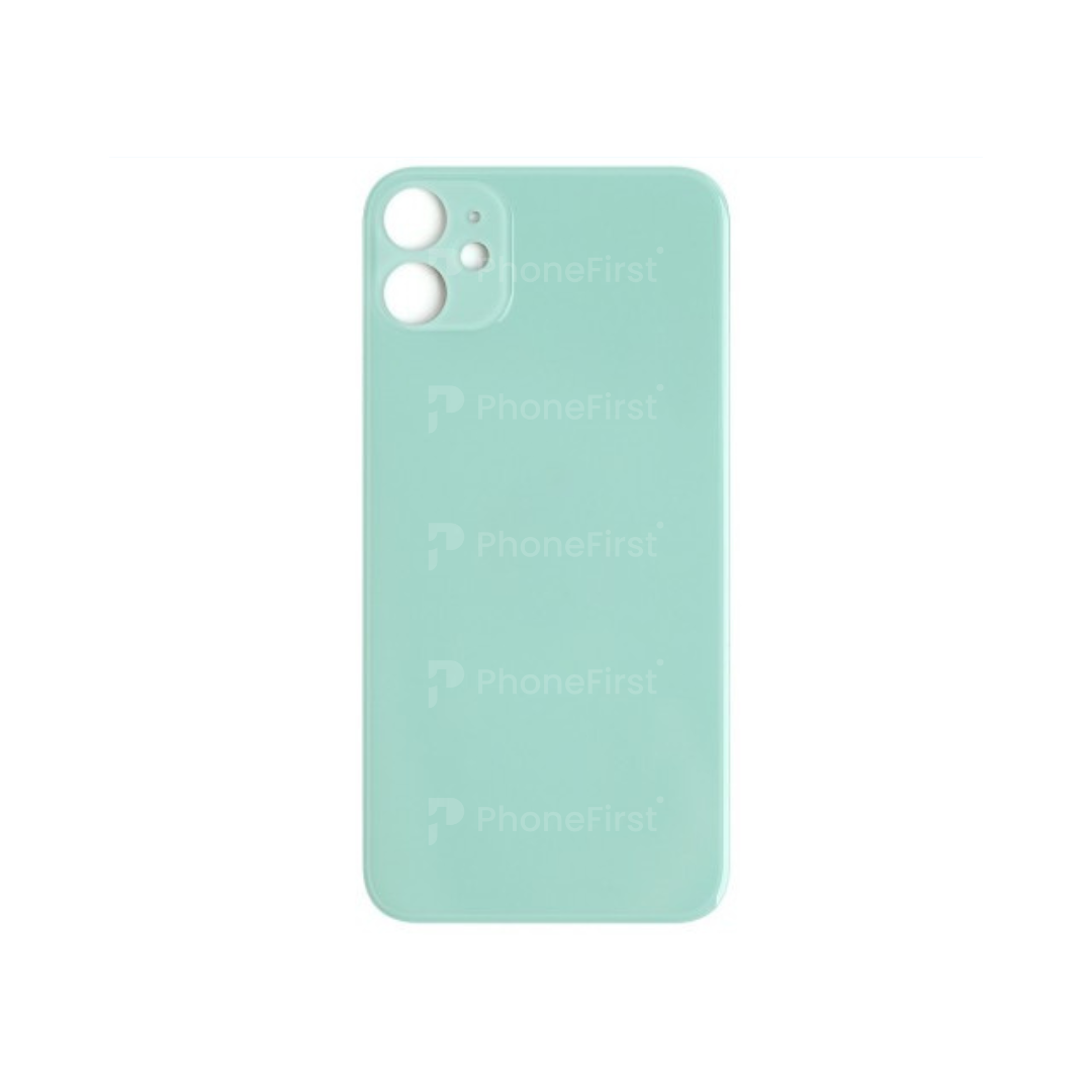Apple iPhone 11 - Nparts Advance Battery Back Big Hole Green