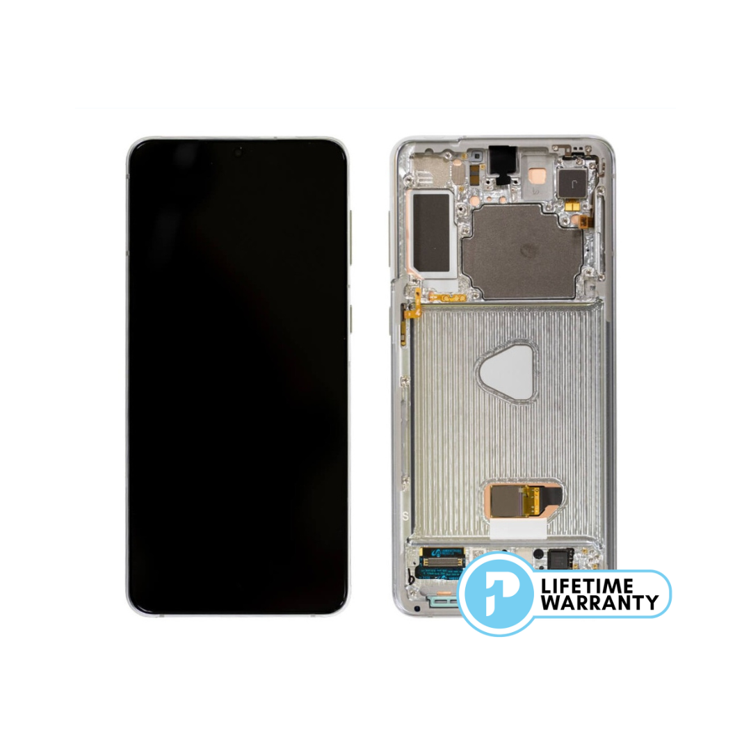 Samsung S21 Plus G996 LCD (W/F) Service Pack Silver