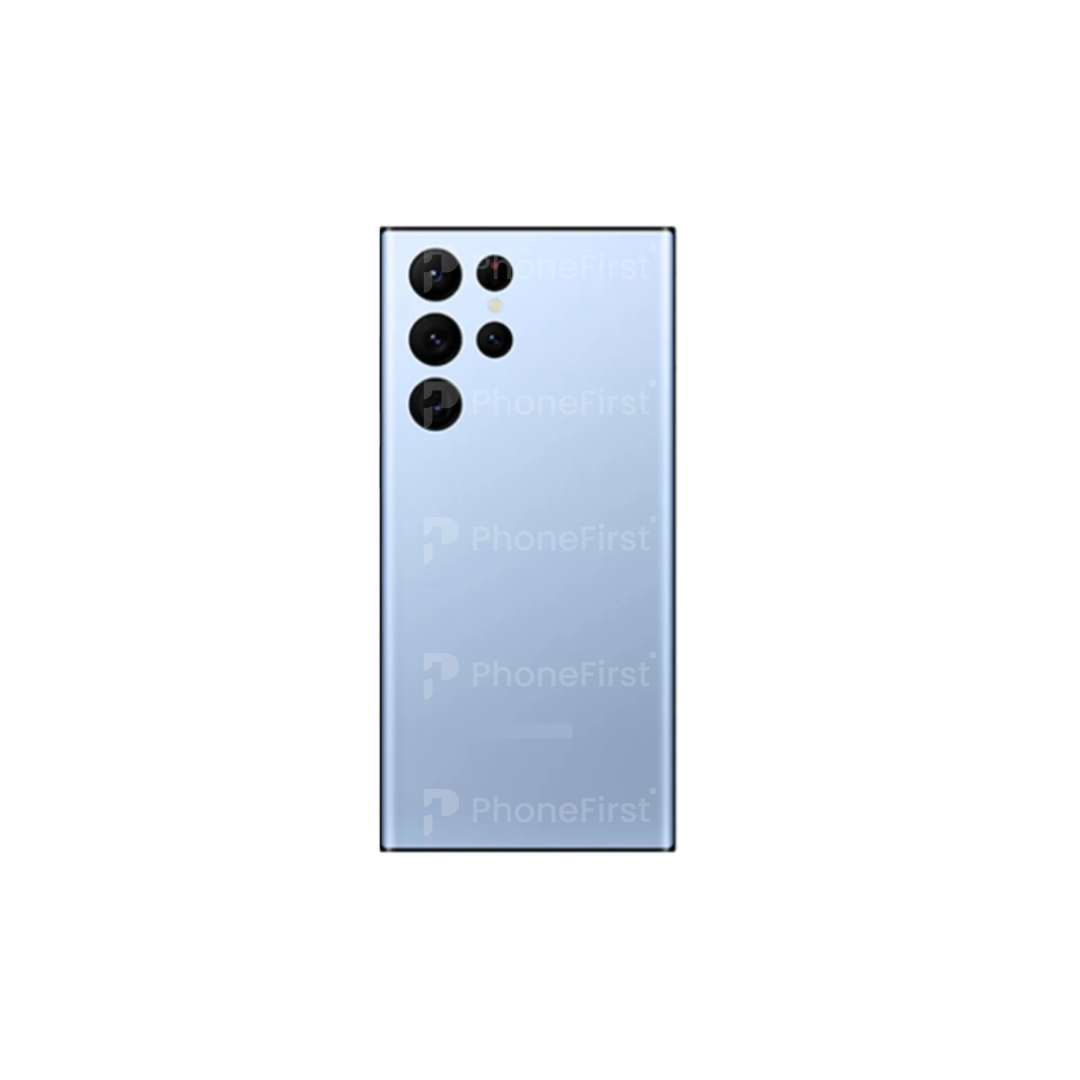 Samsung S22 Ultra S908 - Battery Back With Lens Sky Blue