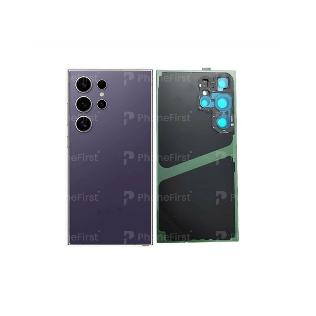 Samsung S24 Ultra S928 -Battery Back With Lens Titanium Violet