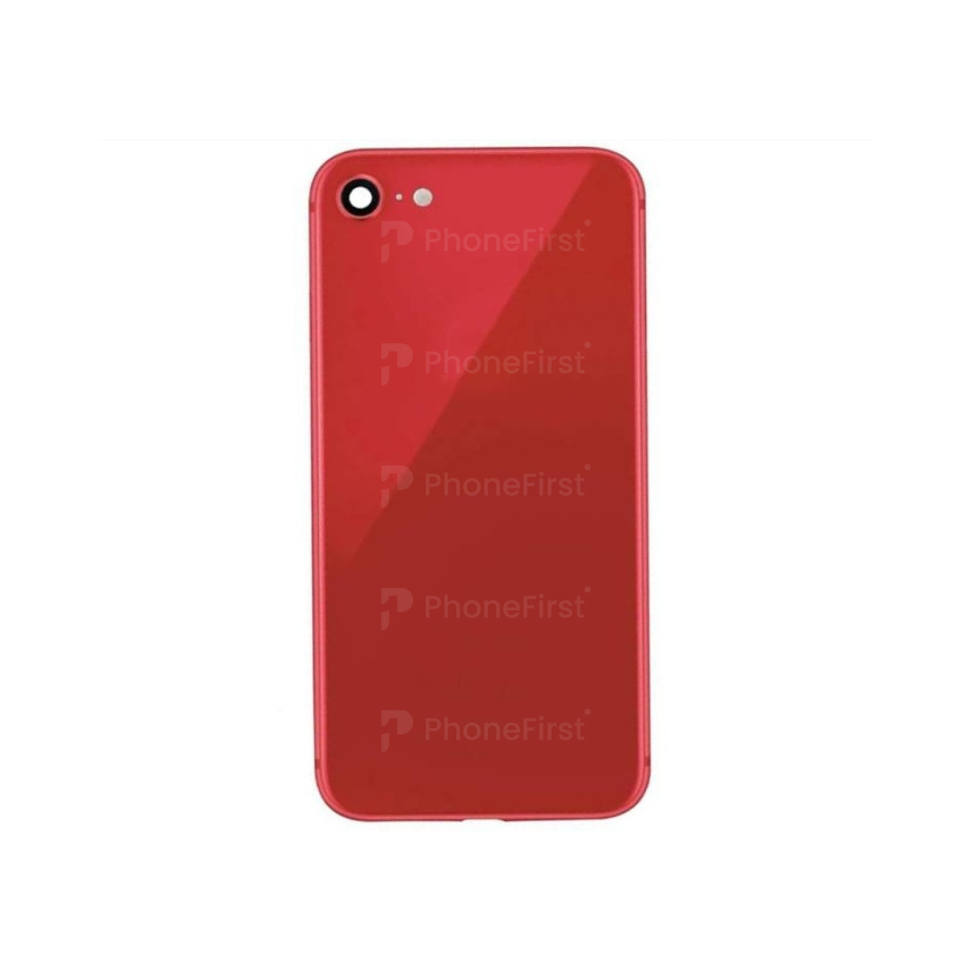 Apple iPhone 8 - Battery Back With Lens Red