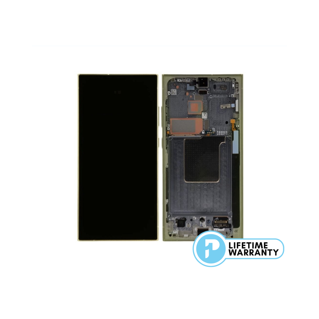 Samsung S24 Ultra S928 LCD (W/F) Service Pack Titanium Yellow
