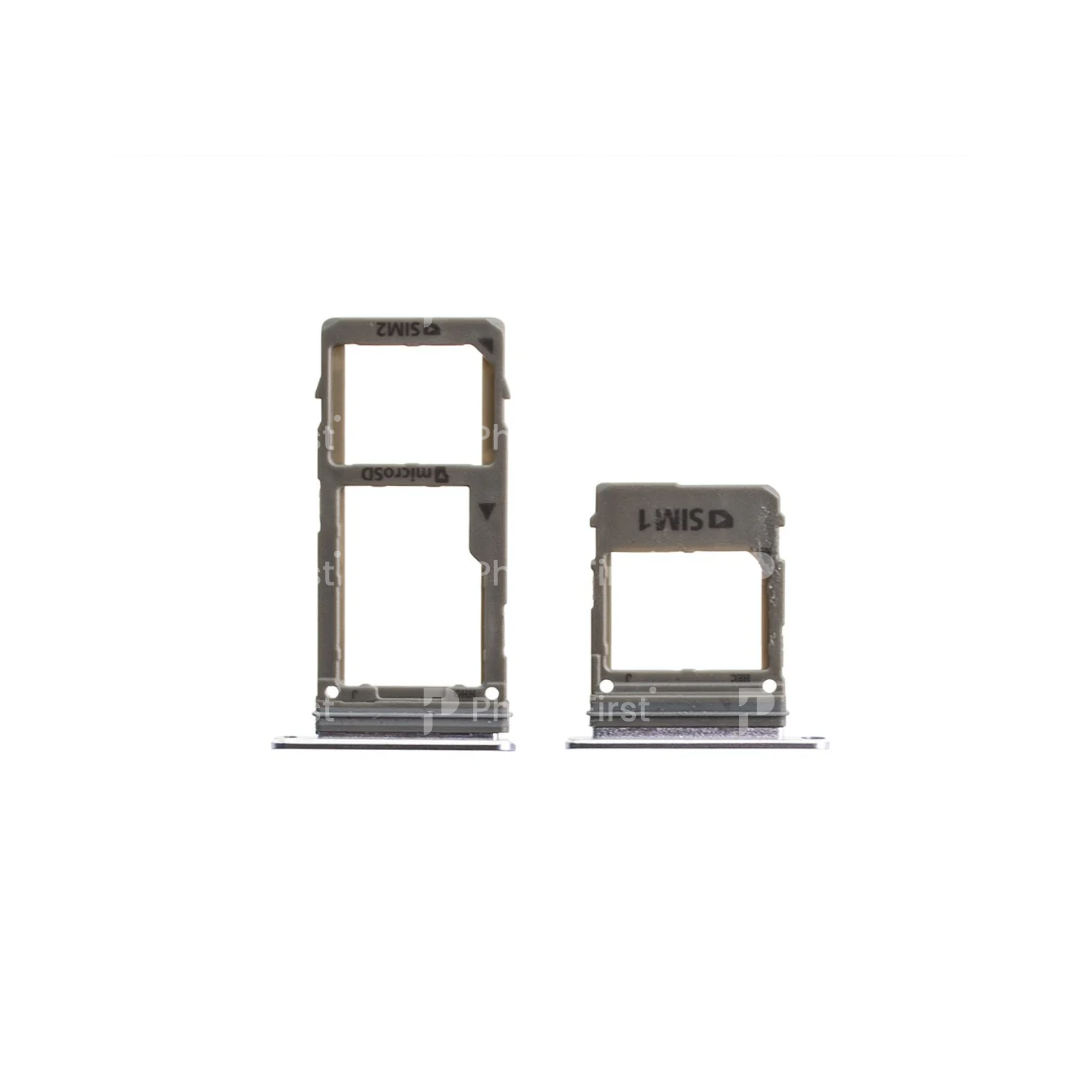 Samsung A8 2018 A530 - Micro SD + SIM Tray Orchid Grey