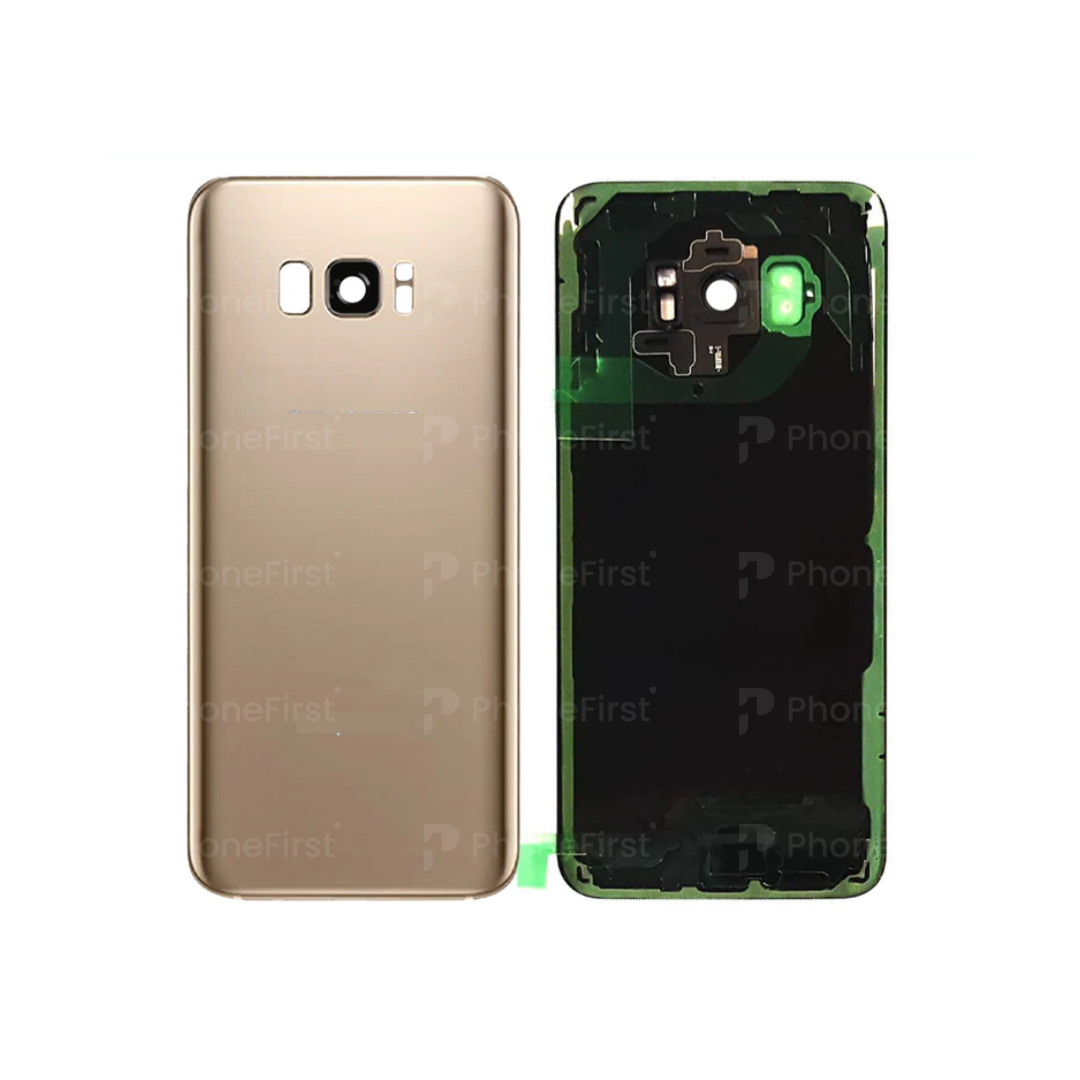 Samsung S8 G950 - Battery Back With Lens Gold