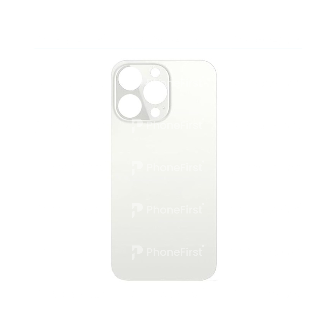 Apple iPhone 13 Pro Max - Battery Back Big Hole Nparts Advance Silver