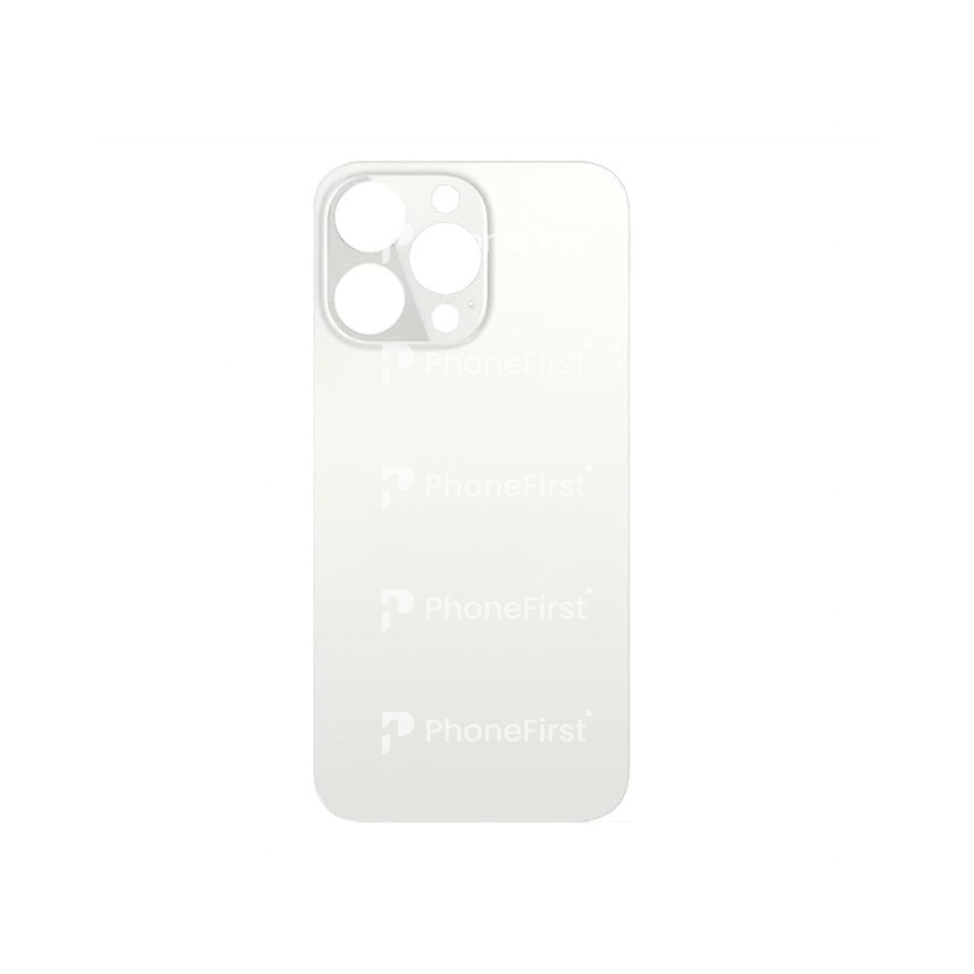 Apple iPhone 12 Pro Max - Battery Back Big Hole Nparts Advance Silver