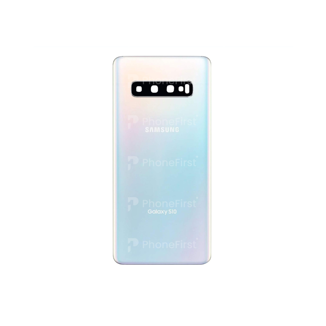 Samsung S10 G973 - Battery Back With Lens Prism White