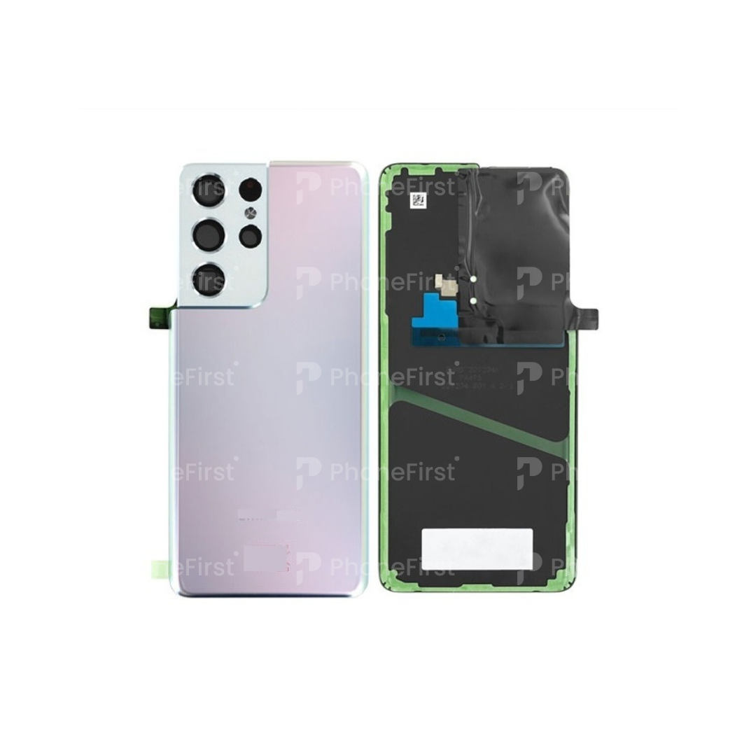 Samsung S21 Ultra 5G G998 - Battery Back With Lens Phantom Silver